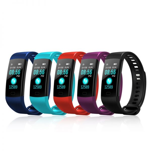 Smart Watch Sports Fitness Activity Heart Rate Tracker Blood Pressure wristband IP67 Waterproof band Pedometer for IOS Android 2