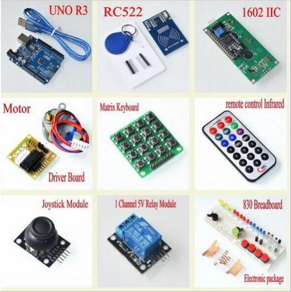 NEWEST RFID Starter Kit for Arduino UNO R3 Upgraded version Learning Suite With Retail Box 3
