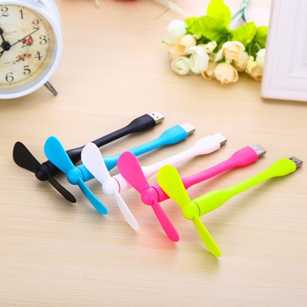 Hot sale USB Fan Flexible portable removable USB Mini Fan For all Power Supply USB Output USB Gadgets 5