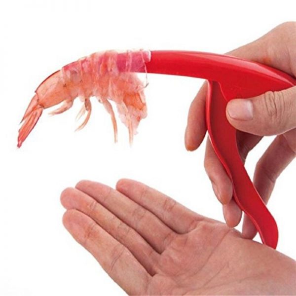 1PC Quick Shrimp Peelers  Prawn Peeler Peel Device Creative Kitchen Cooking Shell Seafood Tools Easy Use Kitchen Gadget 3