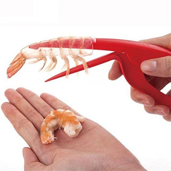 1PC Quick Shrimp Peelers  Prawn Peeler Peel Device Creative Kitchen Cooking Shell Seafood Tools Easy Use Kitchen Gadget