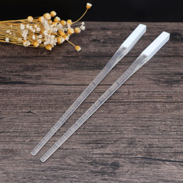 1 Pair of LED Lightsaber Chopsticks Light Up Durable Lightweight Portable BPA Free and Food Safe Tableware 3