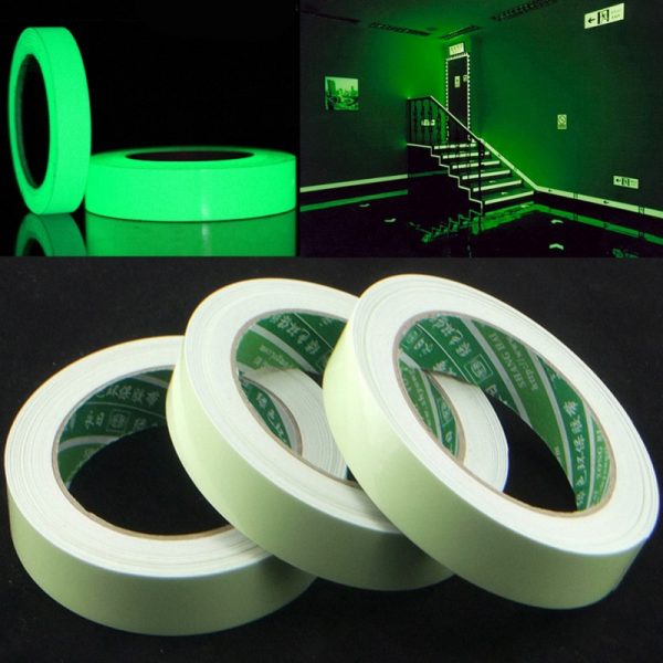 Reflective Tape Car Stickers Funny Decal DIY Light Luminous Warning Glow Dark Night Tapes Sticker Safety Car-covers Accessories 1