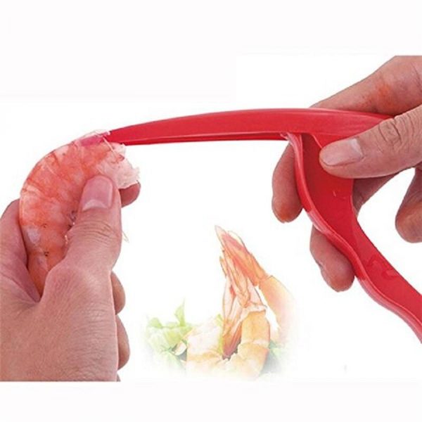 1PC Quick Shrimp Peelers  Prawn Peeler Peel Device Creative Kitchen Cooking Shell Seafood Tools Easy Use Kitchen Gadget 1
